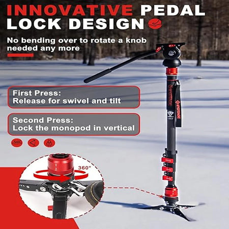 IFOOTAGE Cobra 3 C180F-P MP3O &ndash; High Payload 17.64 Lbs