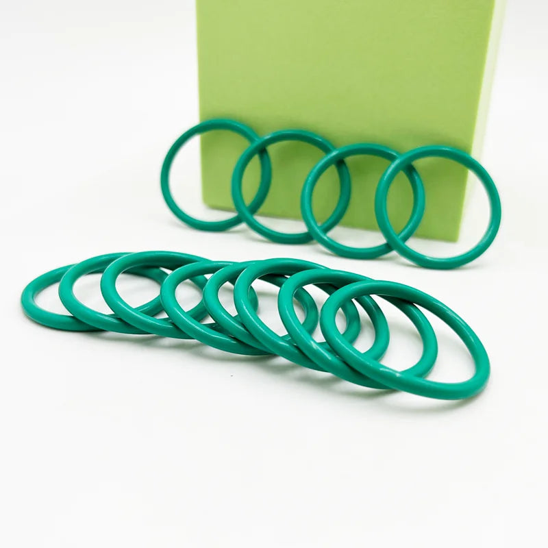 Green FKM Fluorine Rubber O Ring &ndash; Acid And Alkali Resistant Oilproof Seal