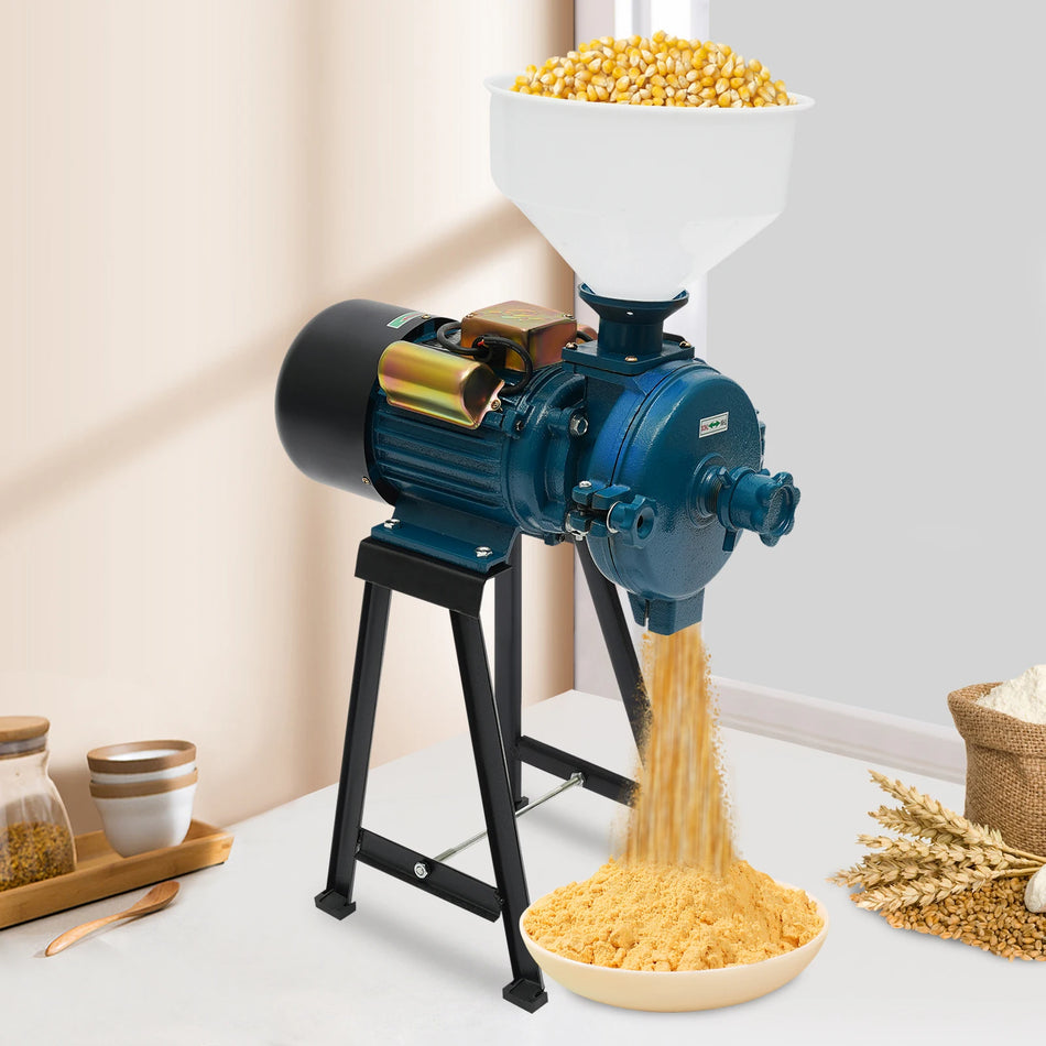Kornsliber 2200W 220V Elektrisk Mølle Til Tør Ris Majs