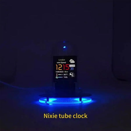 CUJMH 2024 Smart WIFI Nixie Tube &ndash; Automatic Date and Weather Updates