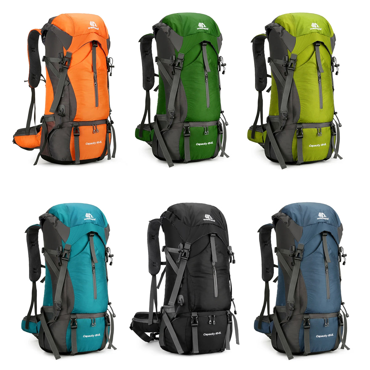 70L Mountaineering Bag &ndash; Waterproof With Pockets System