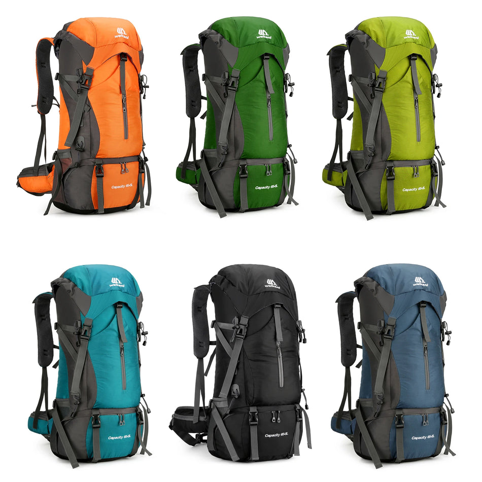 70L Mountaineering Bag &ndash; Waterproof With Pockets System