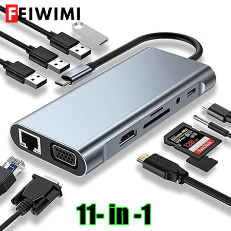 USB C HUB &ndash; 4K HDMI And RJ45 Multiport For MacBook