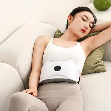 Wireless Abdominal Massager with Dual Massage Modes for Muscle Relief