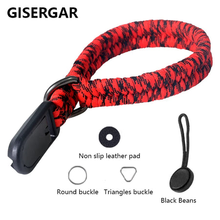 Hand Braided Camera Wrist Strap | Adjustable Quick Release for Nikon, Fuji, Sony, Canon, Olympus 1