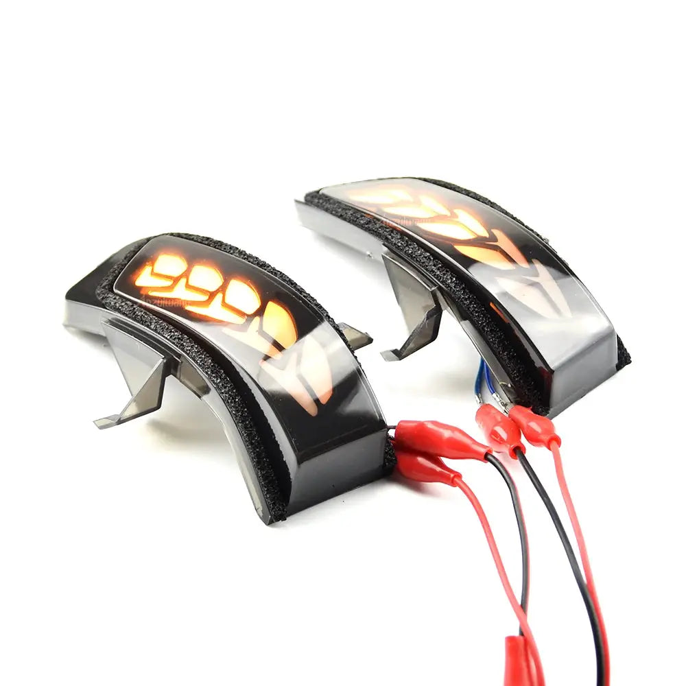 Side Mirror Blinker Lights With Dragon Style Dynamic For Honda N-Box JF1 JF2 by InterCyprus Trading Ltd