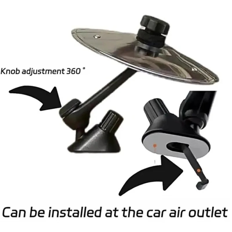 Car Collision Drum Cymbal Style Ventilation Drum &ndash; Clip On