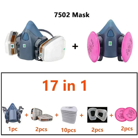 7502 Gas Mask &ndash; Maximum Protection Against Harmful Vapors