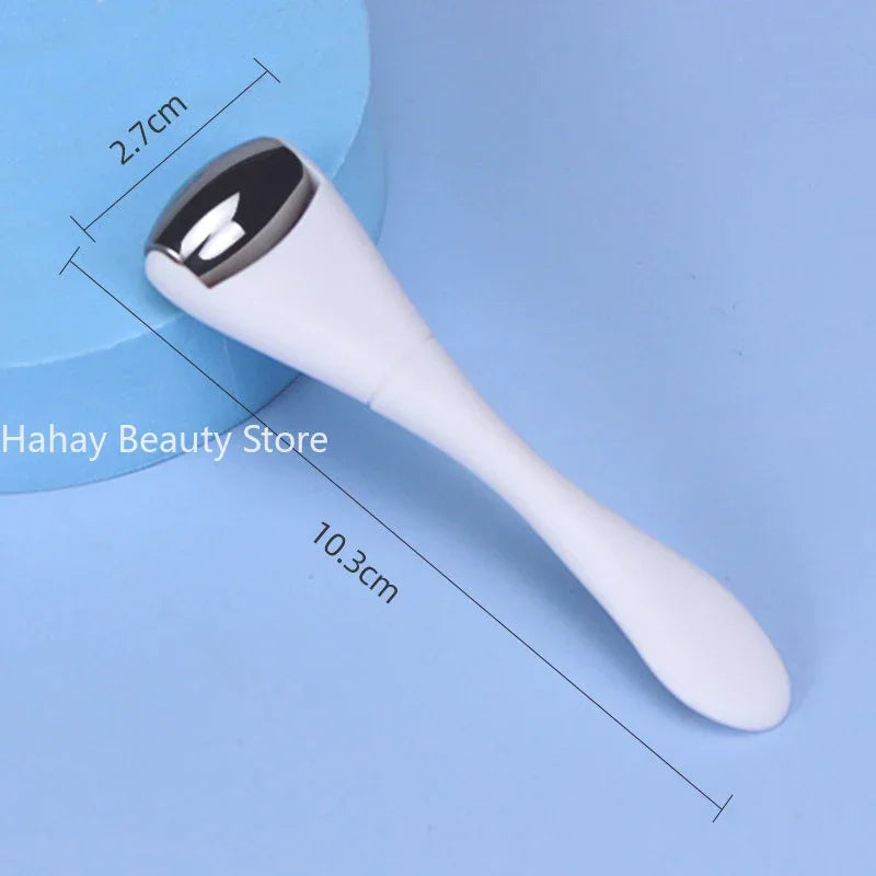 Double Head Stainless Steel Ice Roller &amp; Eye Cream Stick - Face Massager &amp; Beauty Tool