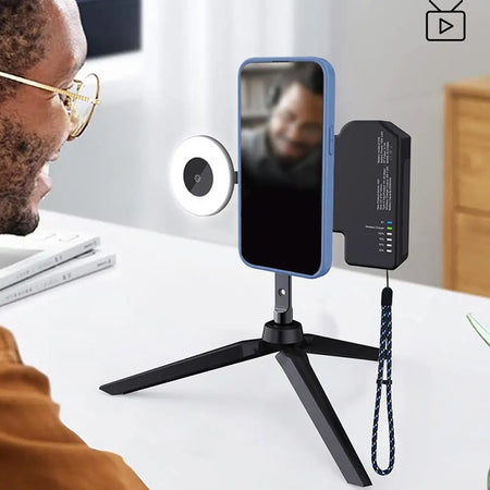 Mobile Phone Photography Magnetic Holder &ndash; Double-Sided Magnetic Suction