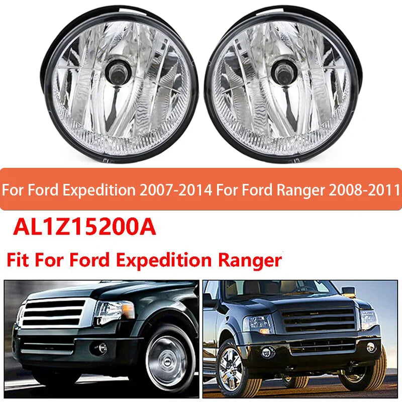 Сборка противотуманной фары белого цвета ABS для Ford Expedition 2007-2014