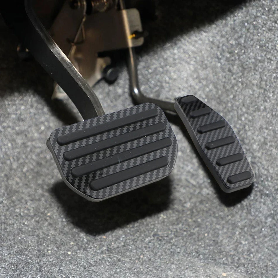 Suzuki Jimny JB74/JB64 Pokrivači papučica s brušenim nehrđajućim čelikom i gumom, LHD