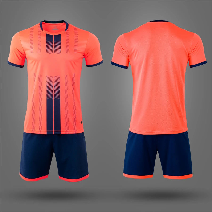Boys' Breathable Sports Set - Short Sleeve Soccer &amp; Volleyball Uniform