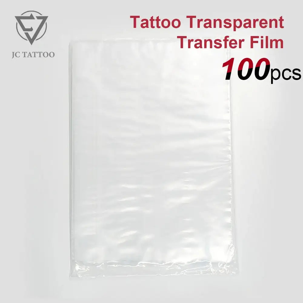 100 Pack Clear Pattern Tattoo Transfer Paper Stencil Film 100 pcs