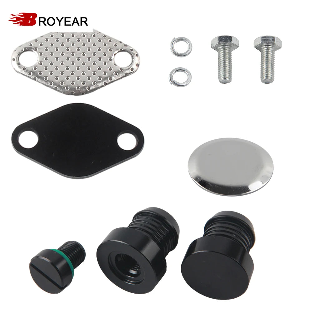 Aluminum Valve Cooler Repair Kit For BMW E46 E90 E60 E83 M47N2 M57N2 by InterCyprus Trading Ltd