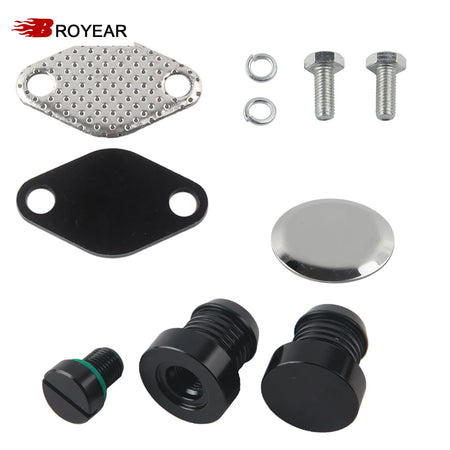 Aluminum Valve Cooler Repair Kit For BMW E46 E90 E60 E83 M47N2 M57N2 by InterCyprus Trading Ltd