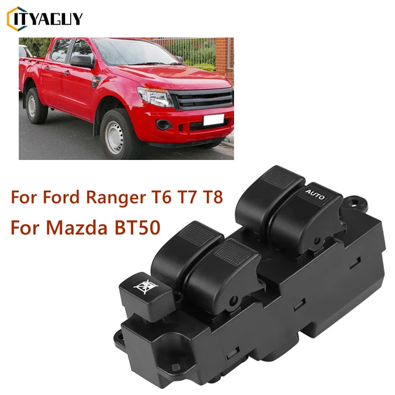 Window Master Switch Direct Replacement For Ford Ranger PX/T6 And Mazda BT50 2012-2018