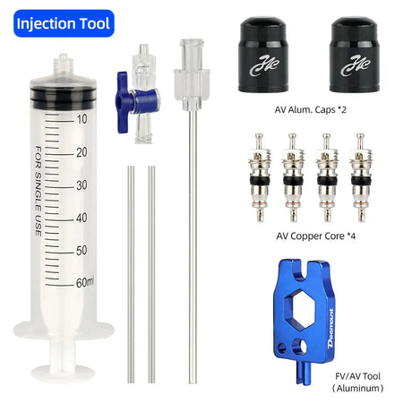 Deemount Tire Sealant Syringe &ndash; Easy Fluid Injection Tool TOL179 AV4-A7