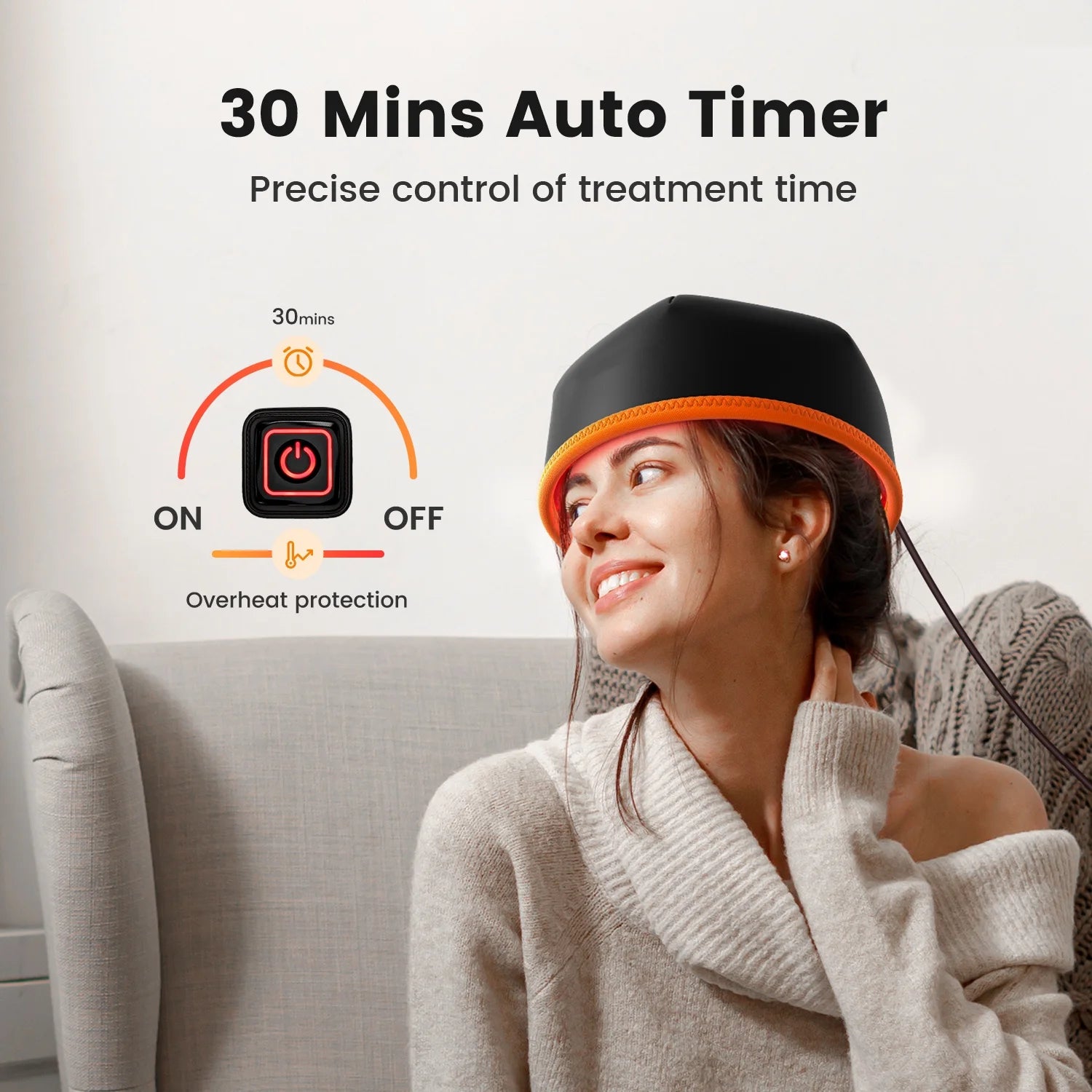 Hair Growth Cap Red Light Therapy LED &ndash; For Hair Growth