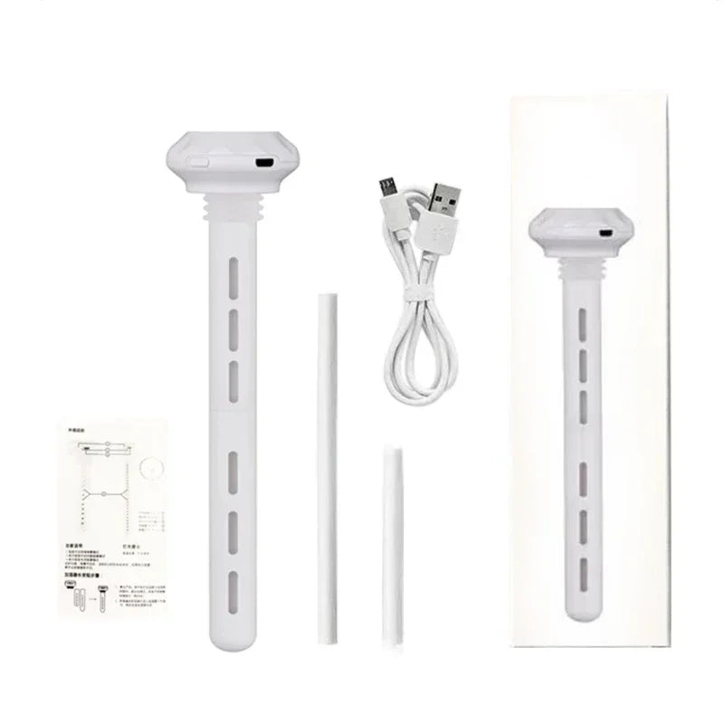 USB Mini Ultrasonic Air Humidifier Lamp &ndash; Compact Diffuser humidifier