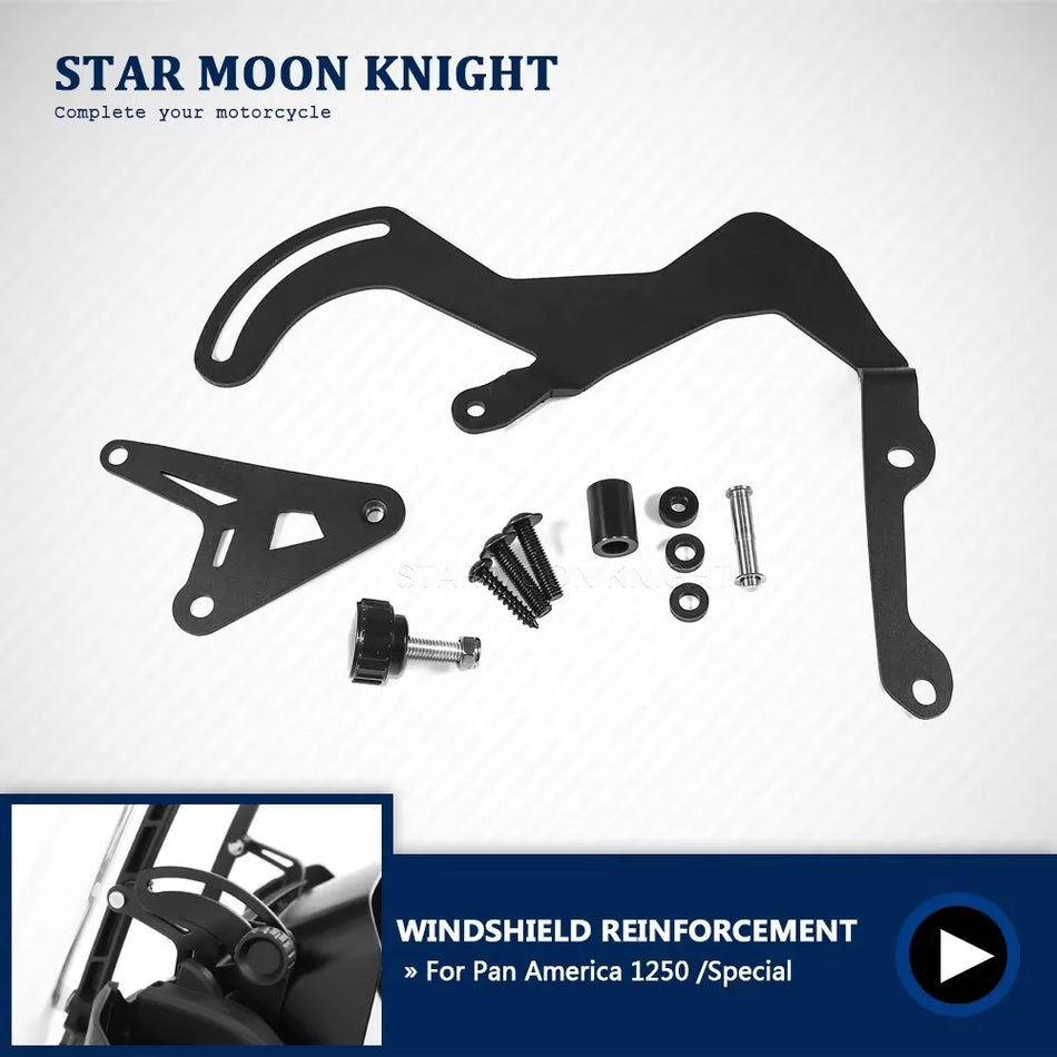 Držák na čelní sklo Harley-Davidson Pan America 1250 Special, nerezová ocel