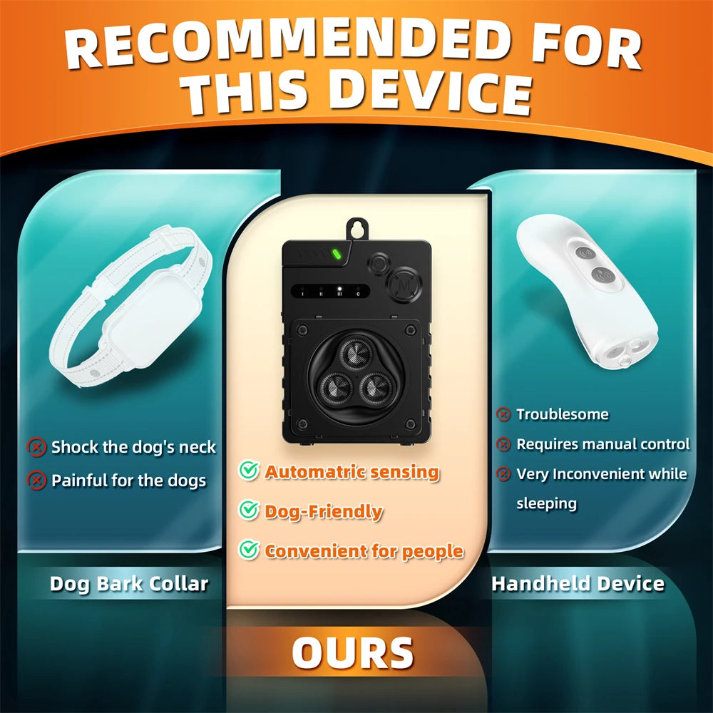 Automatic Ultrasonic Dog Stopper &ndash; Indoor Outdoor Use