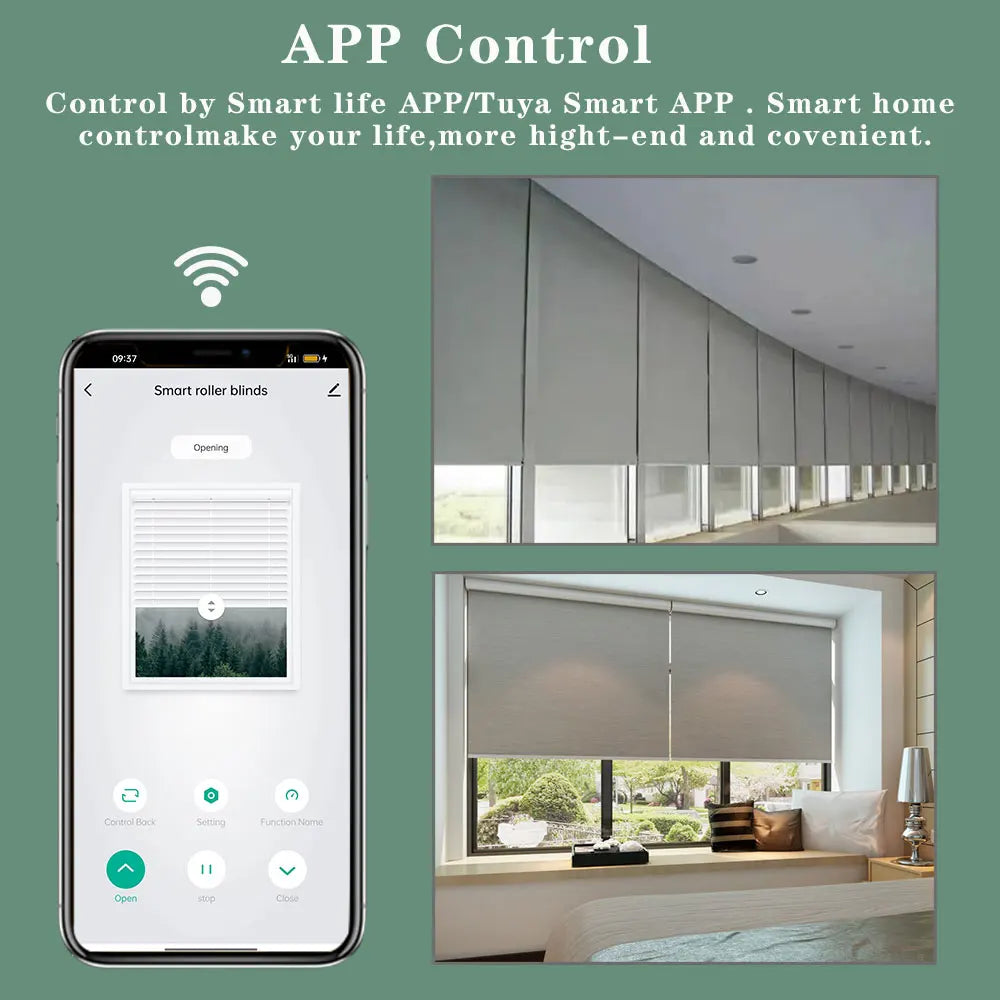 Smart Curtains Motor: WiFi &amp; ZigBee