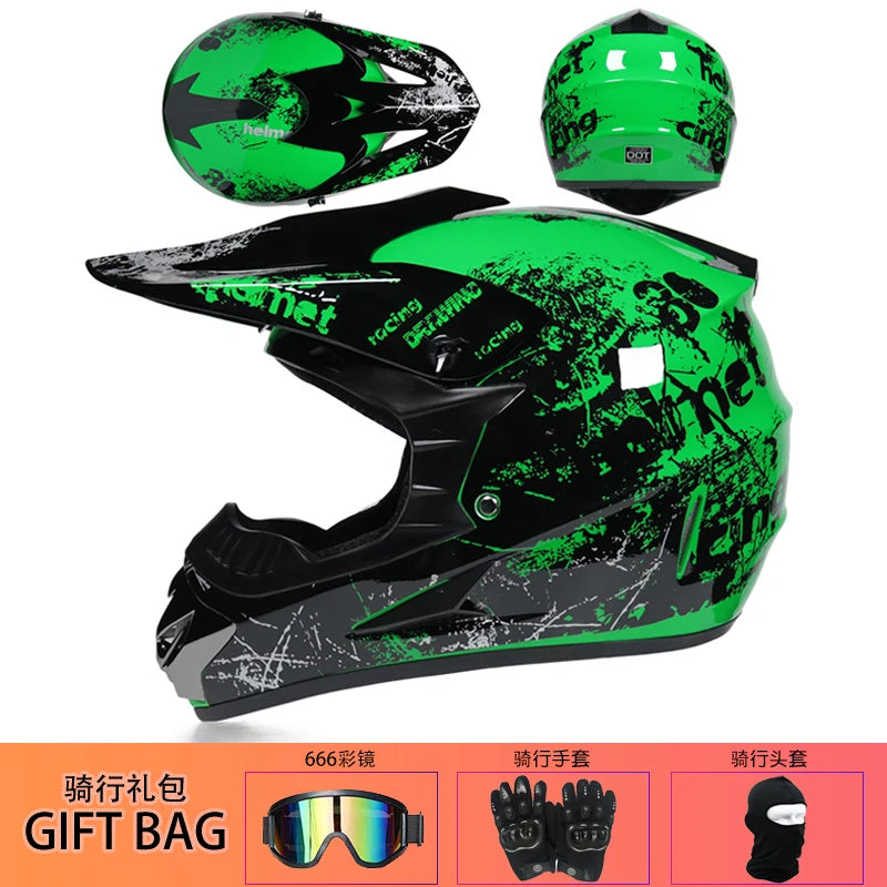 ORZ Off-Road Motorcycle Full Face Helmet &ndash; All Weather Guard