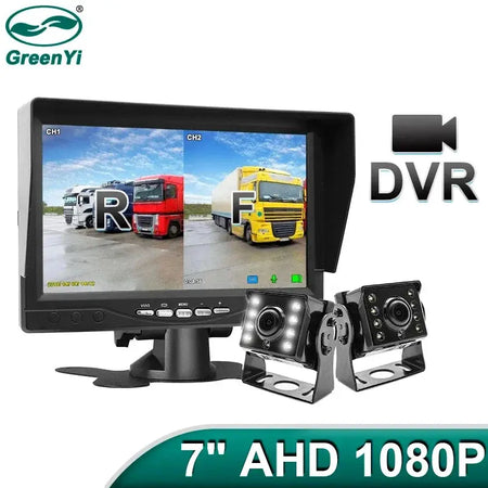 AHD Truck Backup Camera System With 7 Inch Monitor And 1080P Night Vision by InterCyprus Trading Ltd