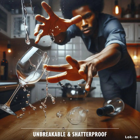 Unbreakable Wine Glasses 20oz Shatterproof &ndash; Outdoor Ready