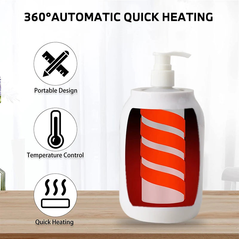 250ML Electric Massage Oil Warmer &ndash; Digital LED Touch Screen