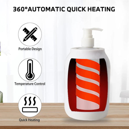 250ML Electric Massage Oil Warmer &ndash; Digital LED Touch Screen