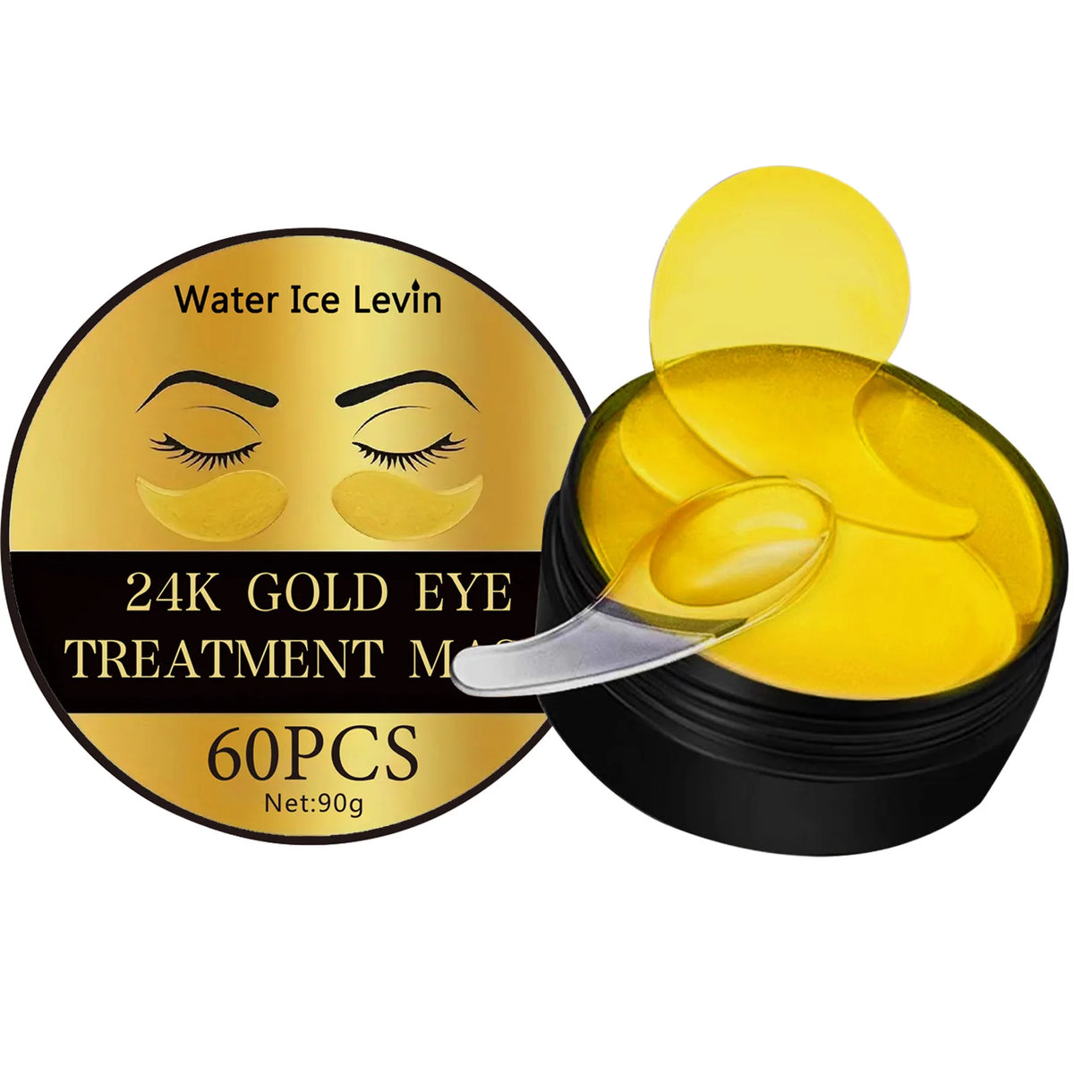 24K Gold Collagen Eye Mask &ndash; Anti-Dark Circles and Moisturizing 24K Gold Eye Mask
