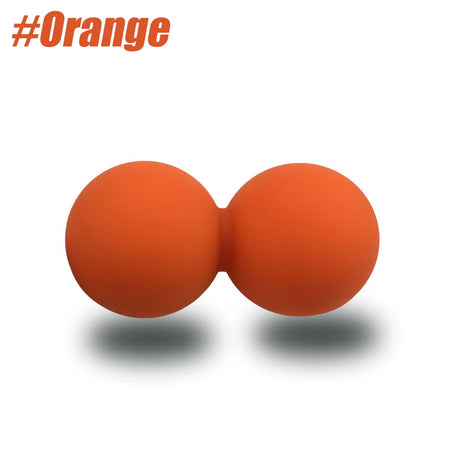Peanut Massage Ball &ndash; Perfect Design for Comprehensive Massage Orange
