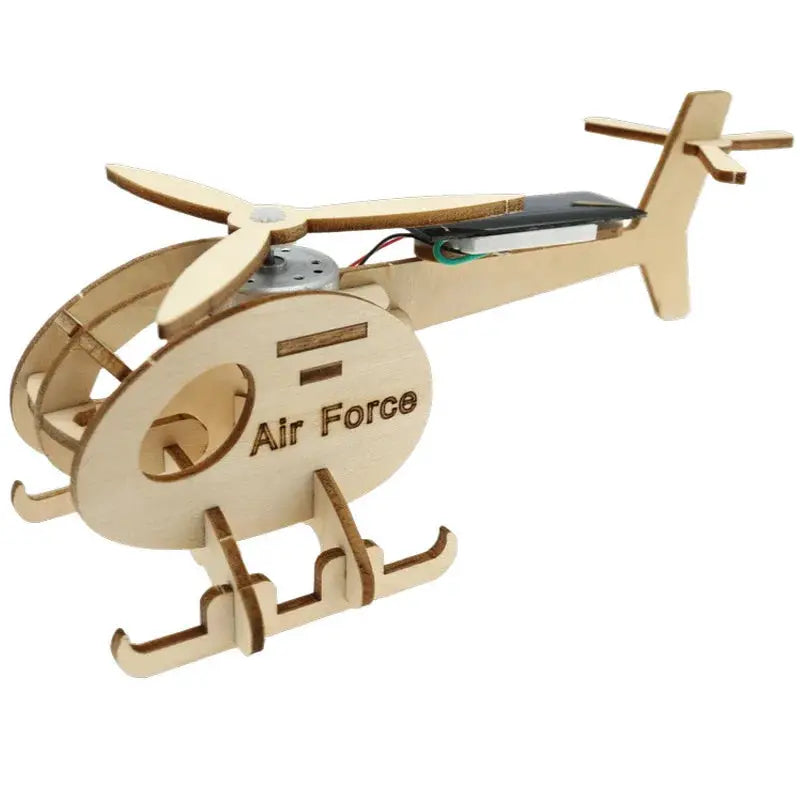 Mini Solar Airplane Helicopter DIY Models & Building Toy Science &Education Model Toy For Children Gift Toy by InterCyprus Trading Ltd