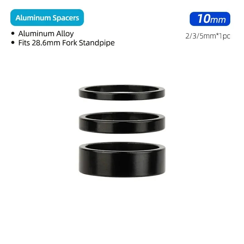 Deemount Bicycle Headset Spacer &ndash; Adjustable Height for Comfortable Riding ALBK 28.6 H10mm P3 / CHINA
