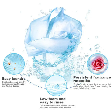 100Pcs Laundry Scent Booster Beads Anti Static Fragrance