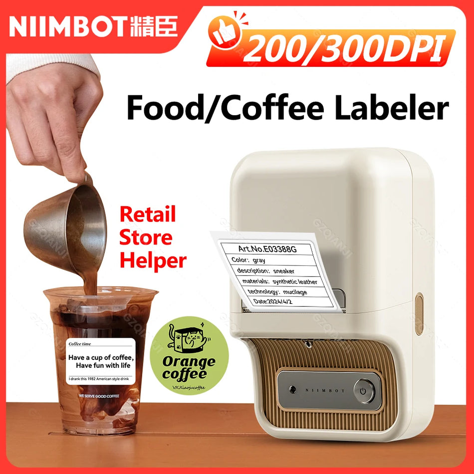 Niimbot B21PRO termalni tiskalnik etiket, 300dpi/200dpi, 20-50mm papirnate kolute