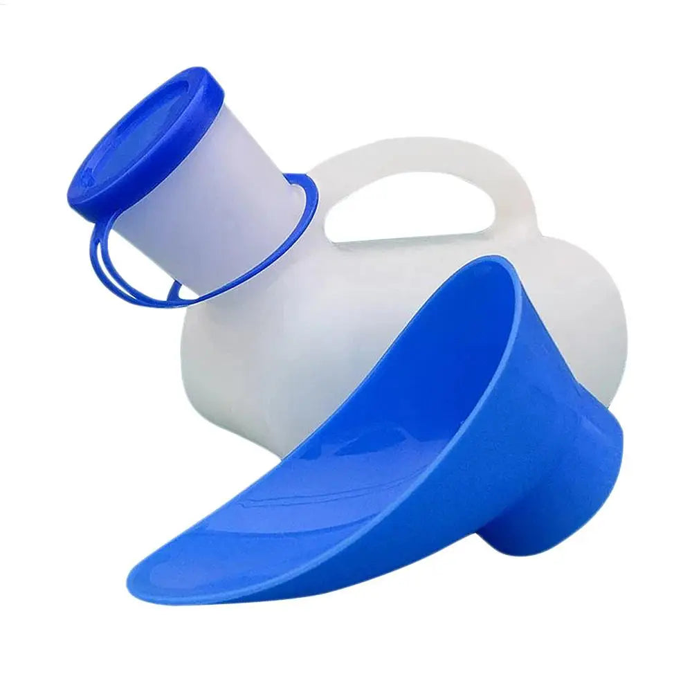 Portable Urinal Bottle 1000ML &ndash; Outdoor Travel Ready Blue