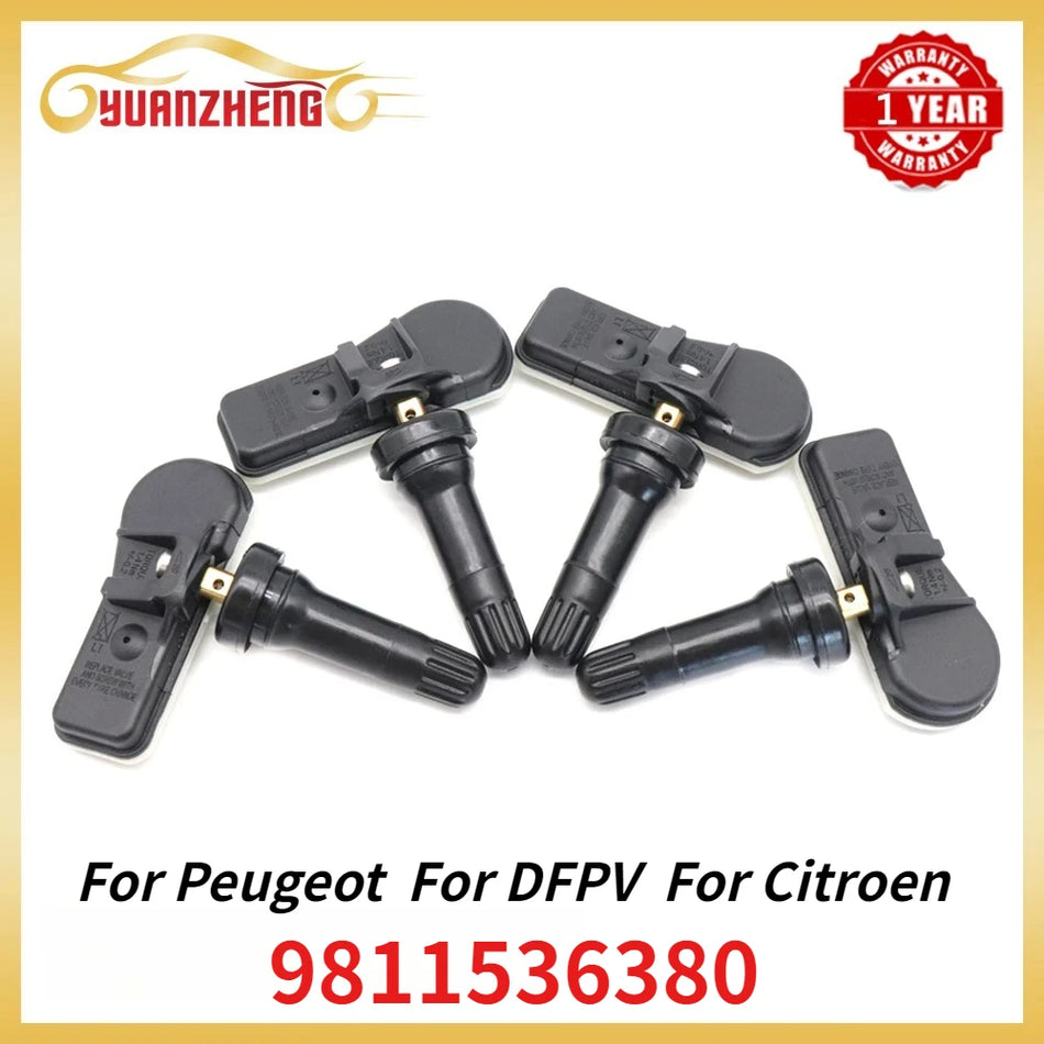 Сензор за налягане в гумите TPMS 433MHz за Peugeot 207/3008/308, за Citroën DS3/DS4