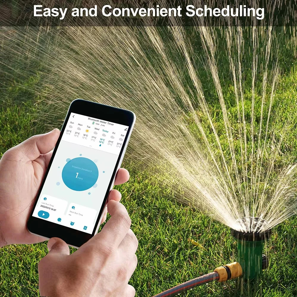 Bluetooth Irrigation Water Timer &ndash; Programmable Smart Watering System