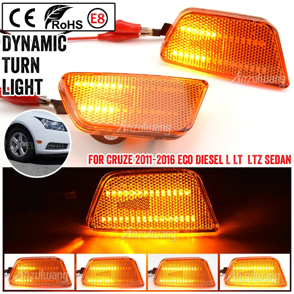 LED boční směrová světla pro Chevrolet Cruze 2011-2016