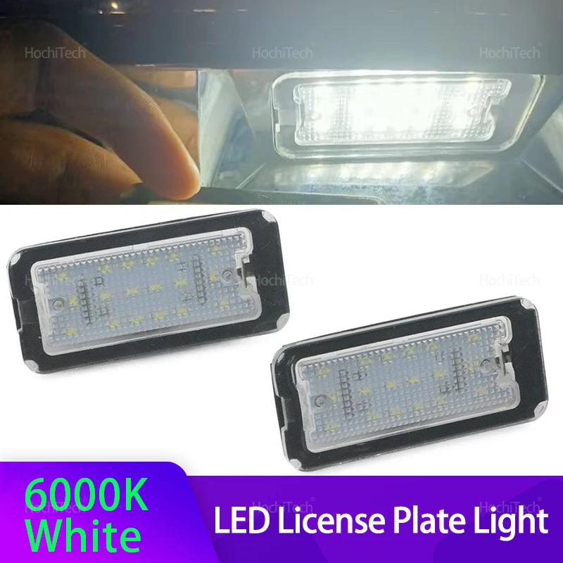 LED-rekisterikilven valot 2 kpl valkoiset Canbus Fiat 500 500C