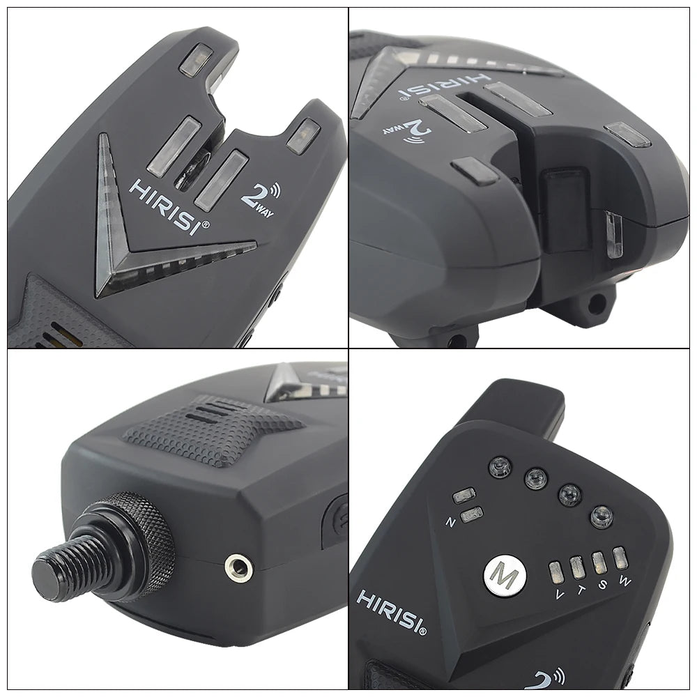 Wireless Carp Fishing Alarm Set S3 with Remote Control and LED Indicators