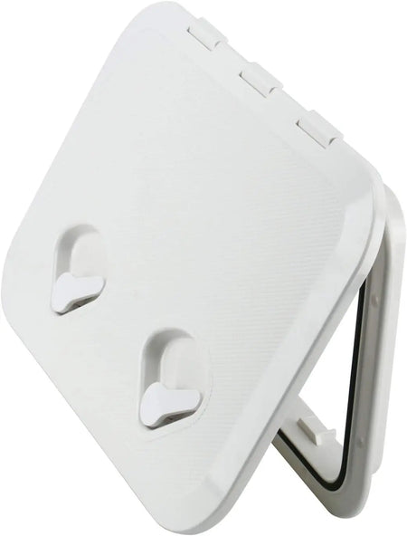 Premium Marine Deck Hatch 12-3/8" x 17-1/4" - White ABS Access Hatch WHITE