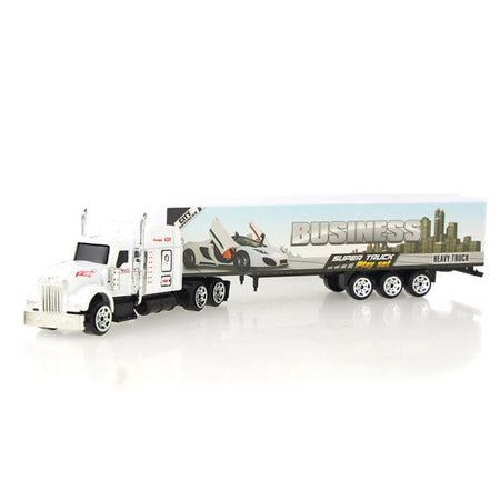 Sliding Alloy Truck Model &ndash; Multi-Color Diecast Car for Kids 1047A WHITE