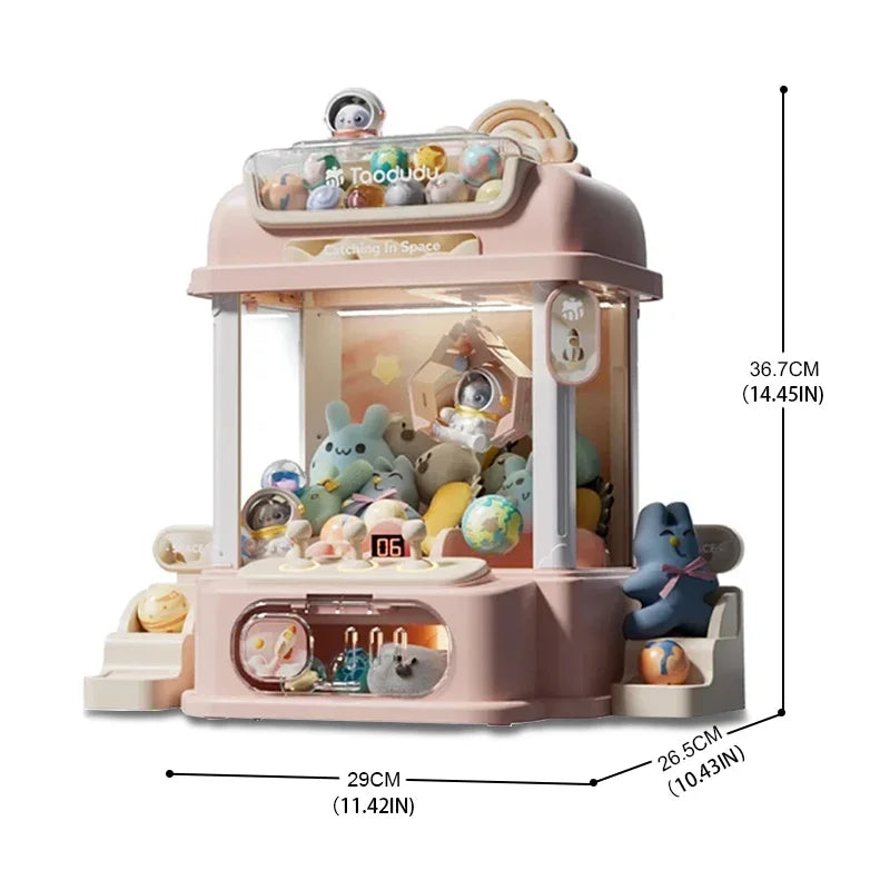 Claw Machine For Kids Doll Toy Mini Crane &ndash; Light Music