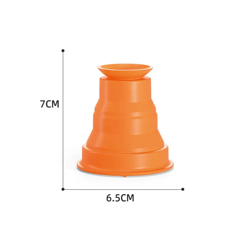 Kids Rainbow Silicone Cup Stacking Game &ndash; Learning Bath Toy