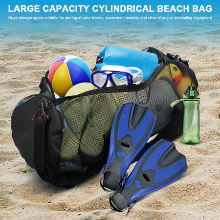 Extra Large Mesh Dive Bag for Scuba, Surfing, and Snorkeling