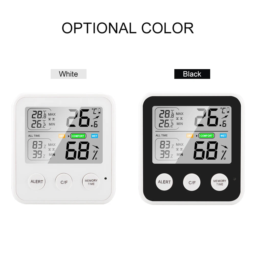High Precision Thermometer Hygrometer Digital Temperature and Humidity ...